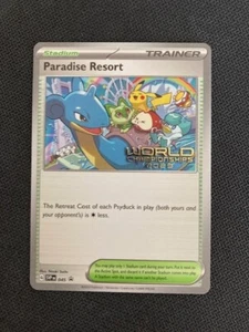 Pokemon 2023 World Championships English Paradise Resort SVP 045 Yokohama promo - Picture 1 of 2
