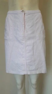 Gorgeous Pale Pink Lined Cotton Short Pencil Skirt from Dash - Size 10 - Great! - Picture 1 of 3