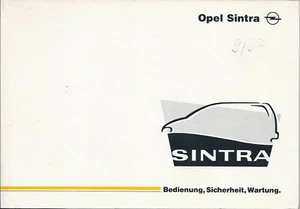 OPEL SINTRA Manuale Uso e Manutenzione 1997 Manuale Libretto di Bordo BA - Foto 1 di 1