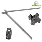 Blacksmith Tongs V-Jaw Anvil Vise Forge Tongs For 1/2" Round & 1/2" Square Stock