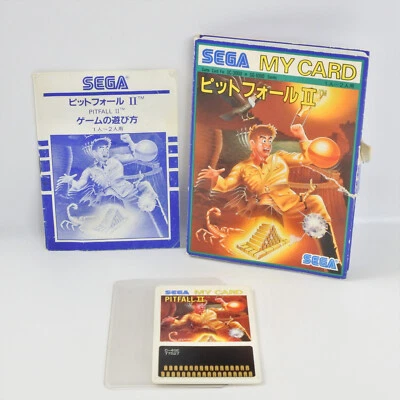 PIT FALL II 2 C-49 Sega My Card SC-3000 SG-1000 6301 sc - Image 1 of 4