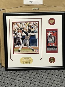 Griffey Jr 1999 Highland Mint 9/43 AS HR Derby Champs GU Bat,24KT Coin, Ticket - Picture 1 of 8