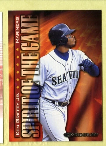 1998 Donruss Spirit of the Game #386 Ken Griffey Jr.  Seattle Mariners 1.00 Ship - Image 1 of 1