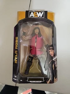 AEW Nyla Rose Actionfigur Series 7 Unrivaled 58 All Elite Wrestling mit Gürtel - Bild 1 von 2