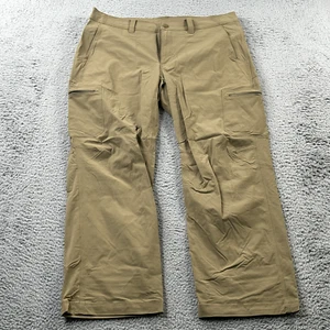 LL Bean Water Resistant Cresta Hiking Pants Mens 36x30 Straight Lightweight - Picture 1 of 12