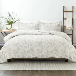Ultra Soft Floral Garden Pattern 3 Piece Duvet Cover Set by Kaycie Gray Fashion - Picture 1 of 9
