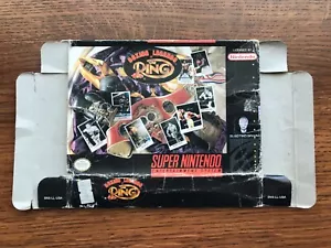 Boxing Legends of the Ring SNES Super Nintendo nur Leerkarton - Bild 1 von 2
