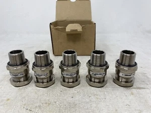 Box mit 5 Appleton CMP TC075NB079 3/4" TRAY KABEL FITTING SS 075NPT kostenloser Versand - Bild 1 von 12
