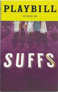 2024 Playbill SUFFS Shaina Taub Jenna Bainbridge Jenn Collella Hannah Cruz - Imagen 1 de 2
