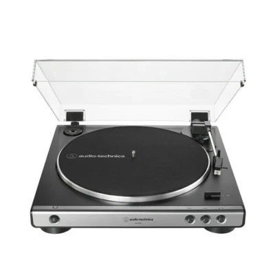 AUDIO TECHNICA Audio-Technica AT-LP60X Gunmetal Fully Automatic Belt-Drive Stereo Turntable