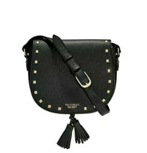 Victoria Secret Umhängetasche Balcktasche mit Nieten Abendtasche brandneu - Bild 1 von 5