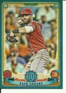 2019 Topps Gypsy Queen Indigo Zack Cozart card # 229 Angels /250 - Picture 1 of 1