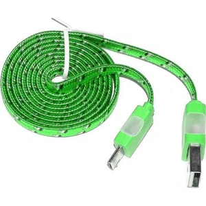 Cavo Dati Led Lace Luminoso Microusb Verde Per Asus Padfone Infinity Lite - Foto 1 di 3