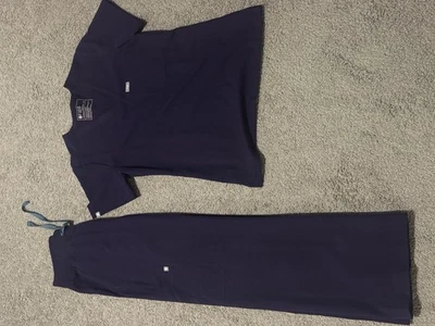 Conjunto Médico Figs Para Mujer XS Púrpura Pulse Livingston Parte Inferior Catarina Top Foto 1 de 4