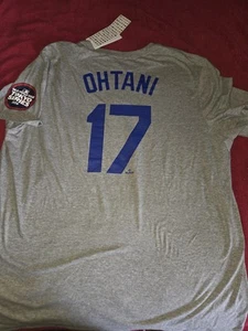 LA Dodgers Shirt Shohei Ohtani #17 2025 MLB World Tour Nike Tokyo Japan Mens XL - Picture 1 of 9