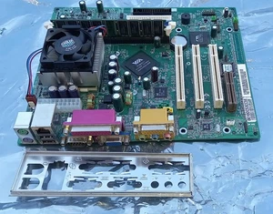 MSI 6368 Ver:5@Socket 370 MOBO@CELEON 1100 CPU@COOLERMASTER@RAM@SOUND@I/O PLATE - Picture 1 of 18