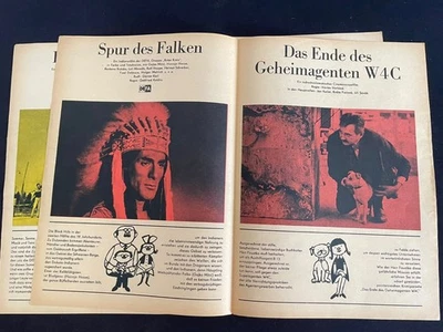 Gojko Mitic  Spur des Falken Sommerfilmtage 1968 DEFA Progress Programm SELTEN ! - Image 1 of 2