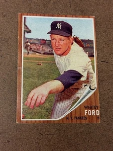 1962 Topps Whitey Ford #310 EX V15789 - Bild 1 von 1