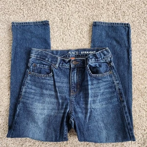 Children's Place Boys Jeans Size 10 Husky Straight Leg - Picture 1 of 8