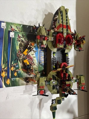 Lego Legends of Chima 70006 Cragger's Command Ship 100% Complete Pre-owned - Image 1 of 4