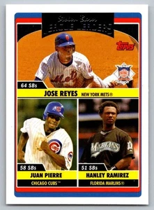 2006 Topps Updates & Highlights Jose Reyes/Juan Pierre/Hanley Ramirez New York - Picture 1 of 2