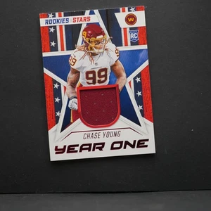 2020 Panini Rookies & Stars - Year 1 Relics Chase Young #YO-CY (MEM, RC) - Picture 1 of 2