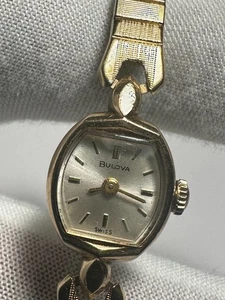 VINTAGE BULOVA M7 DAMEN 10K R.G.P UHR SWISS 17J ZUM AUFZIEHEN ZUM REPARIEREN - Bild 1 von 7