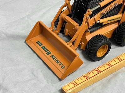 Case 90XT Diecast Skid Steer Loader 1:16 NU WAY RENTS Special Run Ertl - Image 1 of 4