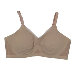 Honeylove CrossOver Bra Women's Size 2X Sand Tan Wireless Supportive Comfort - Picture 1 of 6
