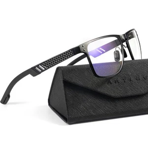 Blue Light Blocking Glasses Men Computer Gaming Glasses Lightweight Al-Mg - Picture 1 of 7