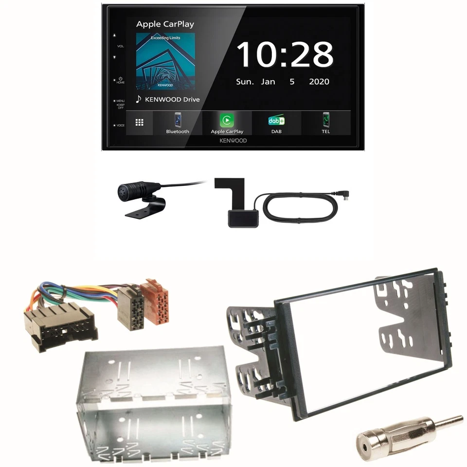 Kenwood DMX5020DABS Android Auto Einbauset für Kia Sorento JC Rio DC Carnival - Bild 1 von 1