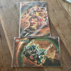 2 ISTRUZIONI LEGO VINTAGE (SOLO MANUALE) 2001 LIFE ON MARS 7311 & 7314 - Foto 1 di 4