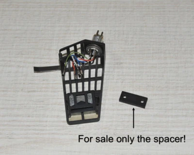 3mm Headshell Damper Spacer For Thorens TP-16 TP-60 African Ebony Wood - Image 1 of 2