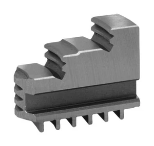 Bison 10" OD Clamping Hard Solid Top Jaws for 4-Jaws SET-TRU Scroll Lathe Chuck - Picture 1 of 1