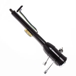 Columna de dirección inclinable de cambio de piso universal de 30′′ - con llave - negra - Imagen 1 de 1