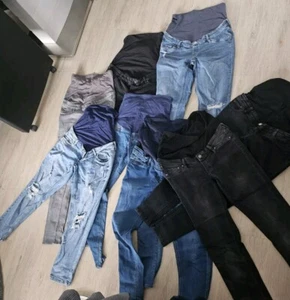 Schwangerschaftshosen Set Umstandshosen Umstandsjeans 8 Stück... - Bild 1 von 4