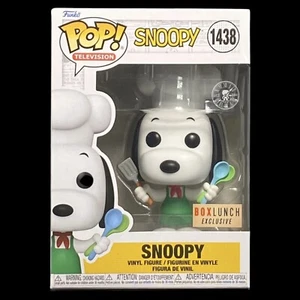 Funko Pop! TV #1438 Snoopy (Chef) BoxLunch Exclusive *Mint-In-Stock* + Protector - Picture 1 of 12