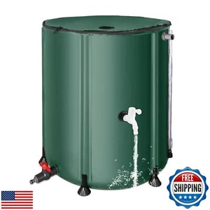 FAMIROSA 50 Gallon / 200L Collapsible Rain Barrel, Foldable PVC Rain Barrels - Picture 1 of 5
