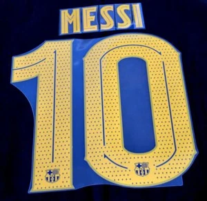 Barcelona Messi 10 19/20/21 Football Name/Number Player issue champions league H - Picture 1 of 1