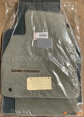 Juego de 3 alfombrillas alfombra topo Toyota Land Cruiser 2003-2007 PT206-60032-10 Foto 1 de 4