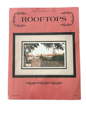 Cross Stitch Pattern Chart Rooftops Charleston South Carolina Cityscape - Image 1 of 4