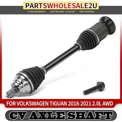 Conjunto de eje CV del lado del pasajero delantero para Volkswagen Tiguan 2018-2021 2,0 L AWD Foto 1 de 4