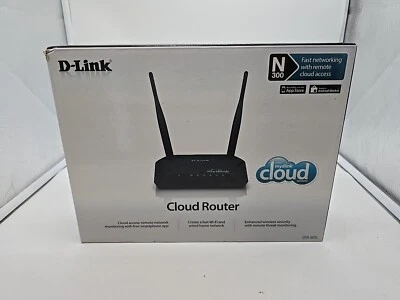 Router inalámbrico N D-Link DIR-605L 300 Mbps 4 puertos 10/100 Foto 1 de 4