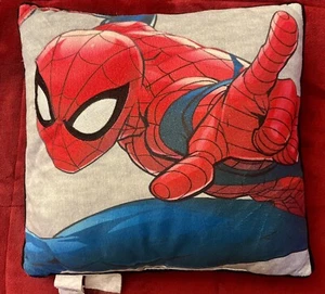 SUPER HERO MARVEL SPIDER-MAN AVENGERS THROW PILLOW A9 Double Sided - Picture 1 of 3
