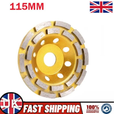 115mm Diamond Segment Grinding Wheel Disc Cup Marble Concrete Granite Stone GB - Image 1 of 4