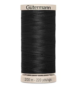 Gutermann 201Q-5201 Quilting Thread 220yd-Black - Picture 1 of 1