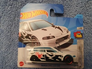 HOT WHEELS 2023 172/250 HONDA CIVIC CUSTOM NEW ON CARD - Picture 1 of 2