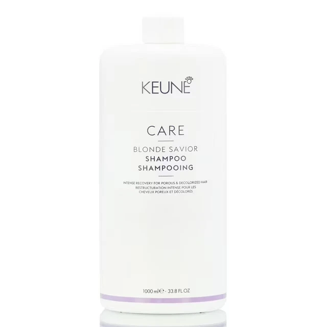 Keune Care Blonde Savior Shampoo 1000ml  – Strengthens Bleached Hair - Image 1 of 1