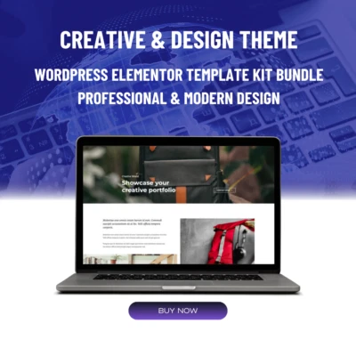 Premium Wordpress Elementor Template Kit Bundle | Kreativ & Design Thema - Bild 1 von 4