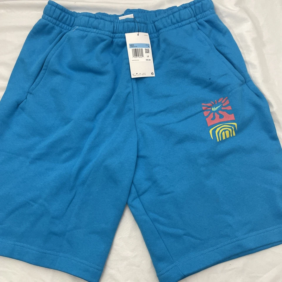 Nike Club Spring Break Fleece (Men's XL) Shorts DR9823-446 Laser Blue